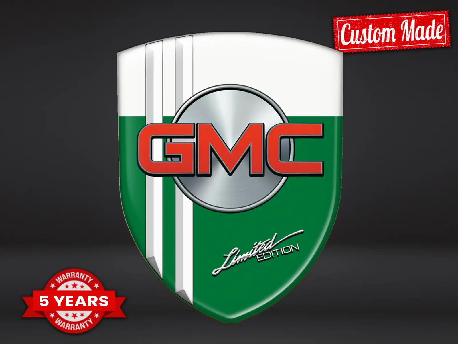 GMC Pegatinas Auto Negocio Durables Limitadas Profesional